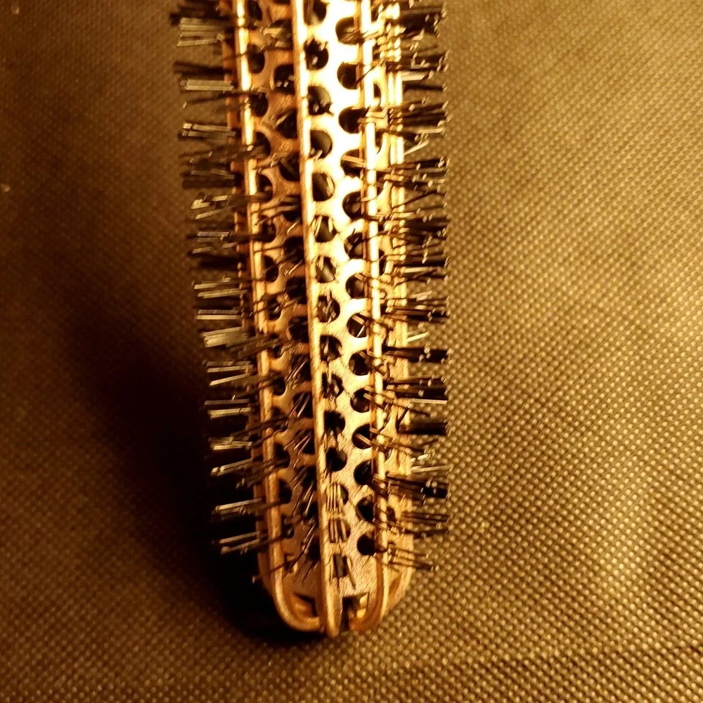 Rare Vintage Vidal Sassoon NIP Heat Activated Styling Brush Aluminum Roll Brush